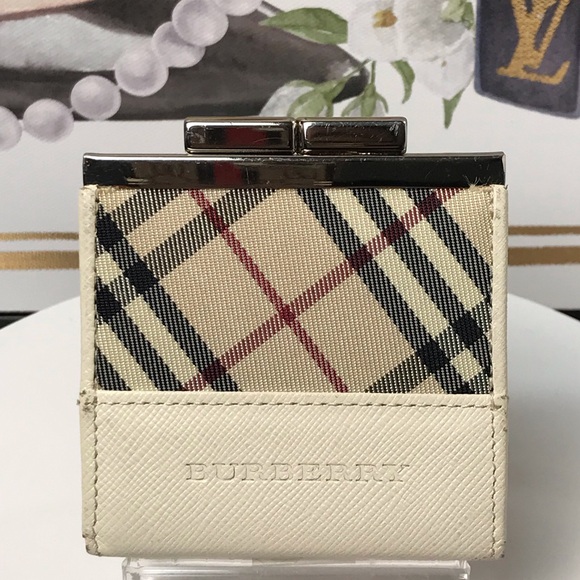 Burberry Nova Check Kisslock Coin Purse 😍 - Picture 10 of 17